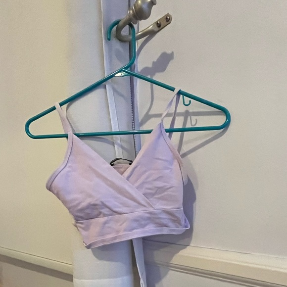 lavender crop tank top🤍 - Picture 2 of 3